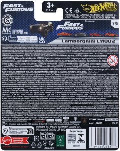 Hot Wheels Fast & Furious lamborghini LM002 5