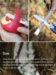 Multitool NexTool FLAGSHIP Pro NE20271 16w1 niebieski +etui do pasa 14