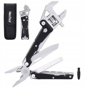 Multitool NexTool W4 11w1 z kluczem nastawnym typu francuz 2