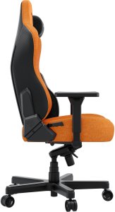 Fotel gamingowy materiałowy Anda Seat Kaiser 3E XL Orange Fabric 5