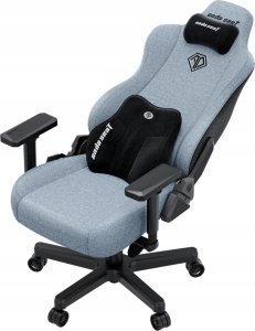 Fotel gamingowy materiałowy Anda Seat Kaiser 3E XL Gray Blue Fabric 7