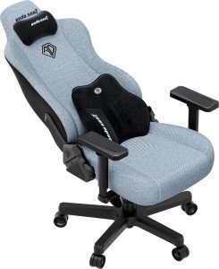 Fotel gamingowy materiałowy Anda Seat Kaiser 3E XL Gray Blue Fabric 8