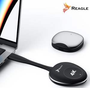 BEZPRZEWODOWY TRANSMITER OBRAZU HDMI NADAJNIK ODBIORNIK 4K 30Hz 50M REAGLE 4