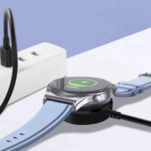 TECH-PROTECT MC03 ULTRABOOST MAGNETIC CHARGING USB CABLE 100CM SAMSUNG GALAXY WATCH BLACK 2