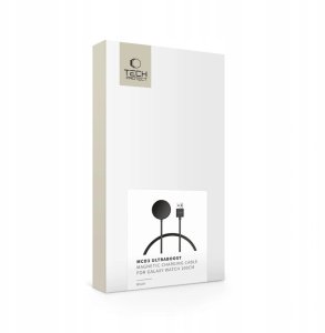 TECH-PROTECT MC03 ULTRABOOST MAGNETIC CHARGING USB CABLE 100CM SAMSUNG GALAXY WATCH BLACK 4