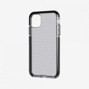 Tech21 Hard Cover Evo Check Black, fur Apple iPhone 11, Smokey/Black 3