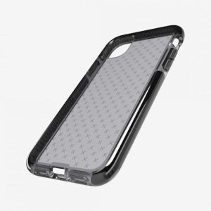 Tech21 Hard Cover Evo Check Black, fur Apple iPhone 11, Smokey/Black 6