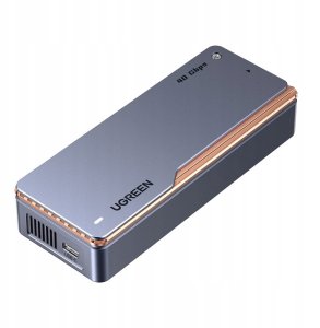 Kieszeń Ugreen Obudowa na dysk SSD M.2 NVMe D703 USB4 szara 4