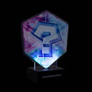 Question Block Lampka Biurkowa Super Mario 4