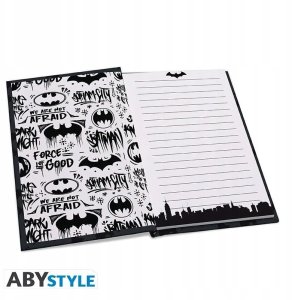 Batman Zestaw Prezentowy Szklanka XXL, Przypinka, Notes A6 DC Comics 12