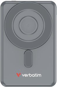 Powerbank UnderFit Verbatim Charge´n´Go 2C 5000mAh magn. PB grau inkl.2 Kabel 32251 3