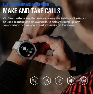 Smartwatch Zeblaze Smartwatch Vibe 8 Abyss (czarny) 6