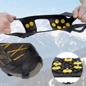 Springos Raczki na buty turystyczne, nakładki kolce, rozmiar 36-40, czarne UNIWERSALNY 14