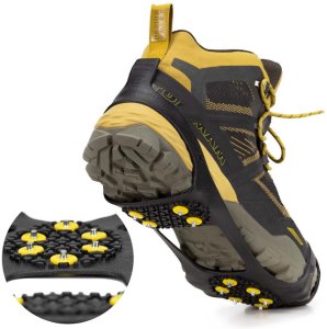 Springos Raczki na buty turystyczne, nakładki kolce, rozmiar 36-40, czarne UNIWERSALNY 6