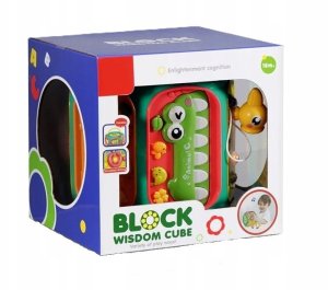 Bounn Zabawka sensoryczna sorter sześcian 8w1 dla dzieci 10