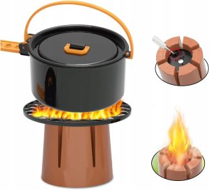 Zestaw maÅy camping do odgrywania rÃ³l stolik skÅadana walizka 4