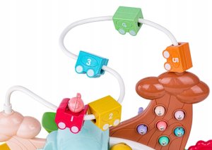 Bounn Pianinko dla dzieci 5w1 zwierzątka zjeżdżalnia 3 lata+ 6