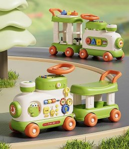 Bounn Jeździk dla dzieci 12 m+ sensoryczna ciuchcia 9