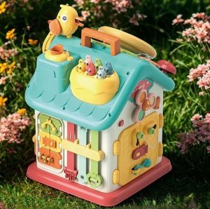 Bounn Domek sensoryczny dla niemowląt światło dźwięk 8
