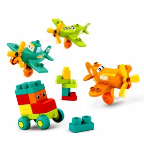 MiÄkkie klocki samoloty 50 elementÃ³w 11