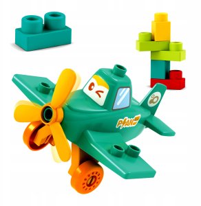 MiÄkkie klocki samoloty 50 elementÃ³w 3