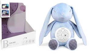 Bounn Obrotowy projektor dla dzieci usypiacz królik pluszowy 5