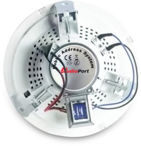 Głośnik sufitowy bezramkowy 6'' 10W/100V AB115FL Audioport one size 3