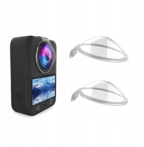 Zestaw Osłon 2x Osłona Ochronna PC na Obiektyw Obiektywy do DJI Osmo 360 / PU777T 2