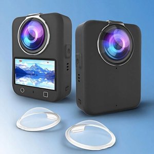 Zestaw Osłon 2x Osłona Ochronna PC na Obiektyw Obiektywy do DJI Osmo 360 / PU777T 9