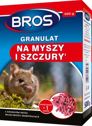 Bros Granulat Na Myszy i Szczury 2.5kg 1