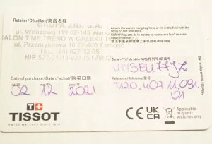 Tissot T-Sport T120.407.11.091.01 9