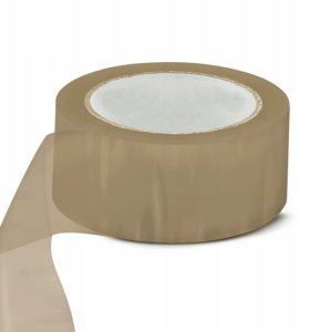 Taśma Klejąca Pakowa Kurierska Mocna Brązowa 48100 48mm Akryl Akrylowa 90m 2