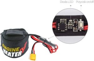 SkyRC Podgrzewacz do silników spalinowych 19-26, 12V, 90W, 70C/10min (SK-600066-01) 3