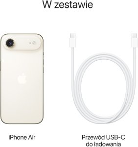 Smartfon Apple iPhone Air 5G 256GB Złoty (mg2n4sx/A) 7