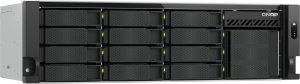 QNAP TS-h1655XeU-RP-8G | 16-zatokowy płytki serwer NAS, Intel, 8GB RAM, 2x 10Gb Base-T, RP, RACK 3