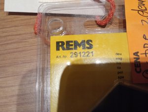Spare blade for REMS P35A scissors 2