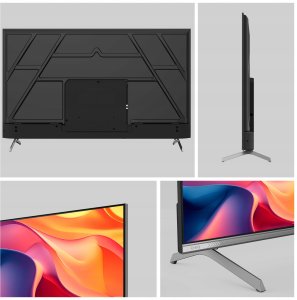 Telewizor CHiQ U55QST TV 55, UHD, QLED, Google TV, DLG 120 Hz, Dolby Audio, Frameless, metaliczna 2