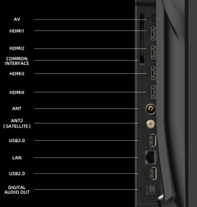 Telewizor CHiQ U55QST TV 55, UHD, QLED, Google TV, DLG 120 Hz, Dolby Audio, Frameless, metaliczna 3