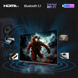 Telewizor CHiQ U55QST TV 55, UHD, QLED, Google TV, DLG 120 Hz, Dolby Audio, Frameless, metaliczna 7