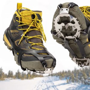 Springos Raczki na buty turystyczne, nakładki rozmiar 36-40 czarne uniwersalne 17