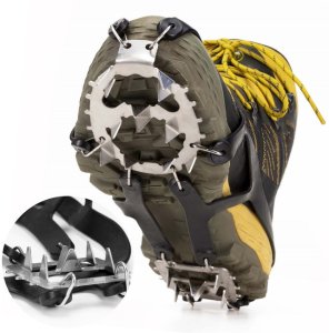 Springos Raczki na buty turystyczne, nakładki rozmiar 36-40 czarne uniwersalne 20