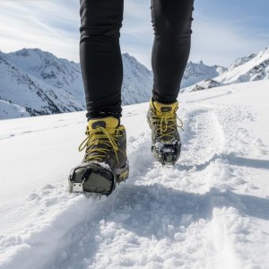 Springos Raczki na buty turystyczne, nakładki rozmiar 36-40 czarne uniwersalne 3