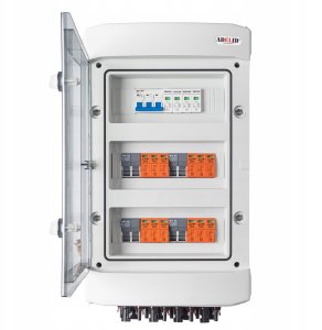 Rozdzielnica fotowoltaiczna PV 1000V DC/AC IP65 32A - 4 stringi 3