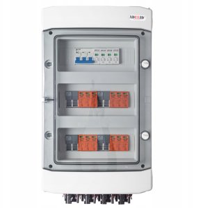 Rozdzielnica fotowoltaiczna PV 1000V DC/AC IP65 32A - 4 stringi 4