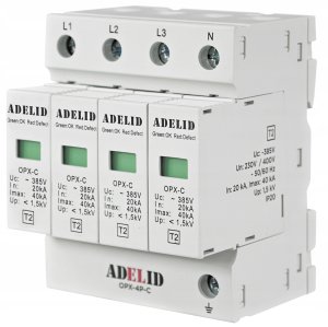 Rozdzielnica fotowoltaiczna PV 1000V DC/AC IP65 32A - 4 stringi 9