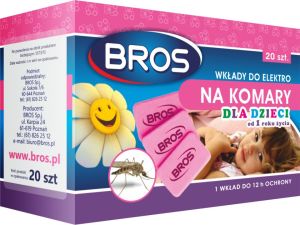 Bros Wkłady do elektro na komary dla dzieci 20 szt. 1