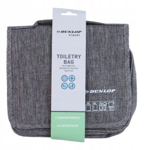 Dunlop Torba torba kosmetyczna podróżna z uchwytem do zawieszenia 25x20x10 cm (Szary) 3