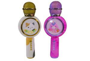 Squishmallows Mikrofon Karaoke Głośnik Bluetooth 2w1 Dla Dzieci Do Telefonu / Kmsqm-bt-lola 7