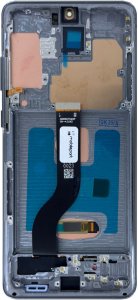 Wyświetlacz do Samsung Galaxy S20 Plus 4G / 5G LCD Ekran Oled Ramka Szary 3