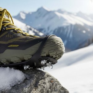 Springos Raczki turystyczne, nakładki kolcowe czarne uniwersalne rozmiar 41-45 11